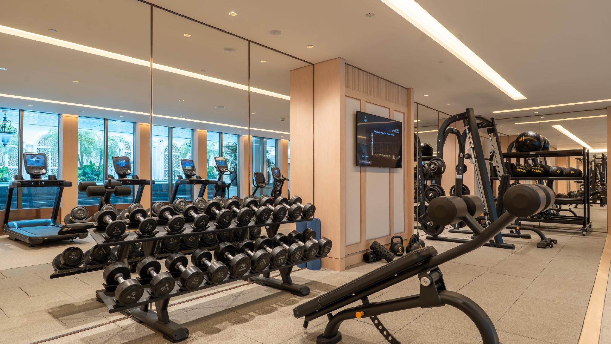 The 24-hour Fitness Center